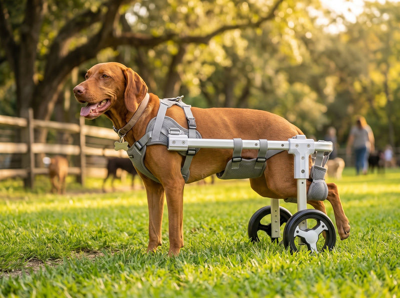 Rear-Wheel Dog Wheelchair