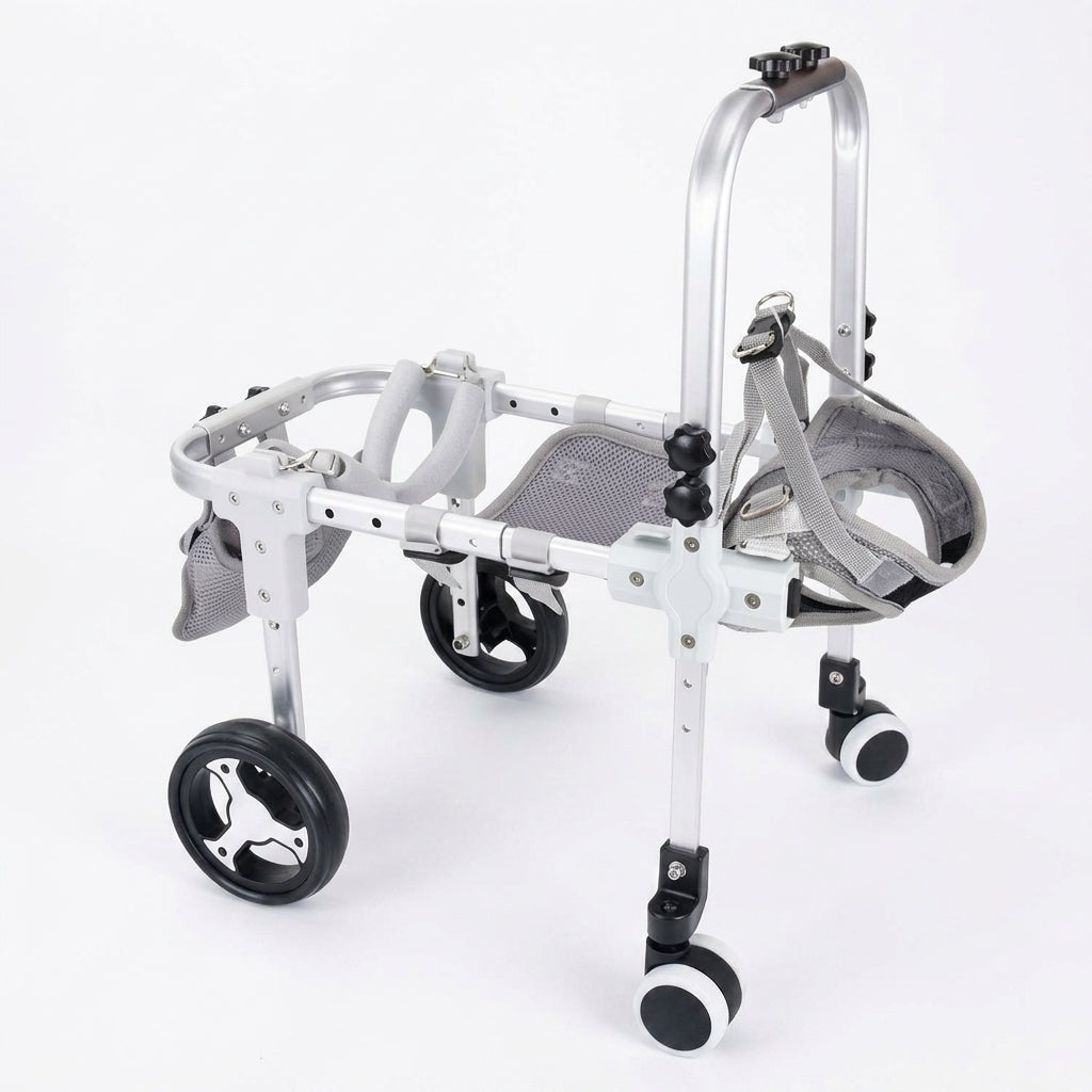 Four-Wheel Full-Support Dog Wheelchair
